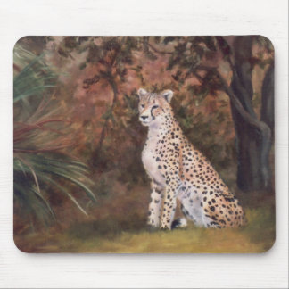 Cheetah Sitting Proud Mousepad