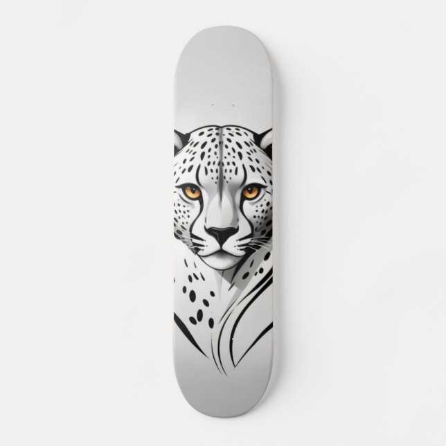 Cheetah Skateboard (Front)