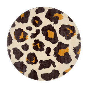 Cheetah Skin, Animal Print Texture. Cutting Board