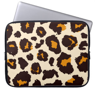 Cheetah Skin, Animal Print Texture. Laptop Sleeve