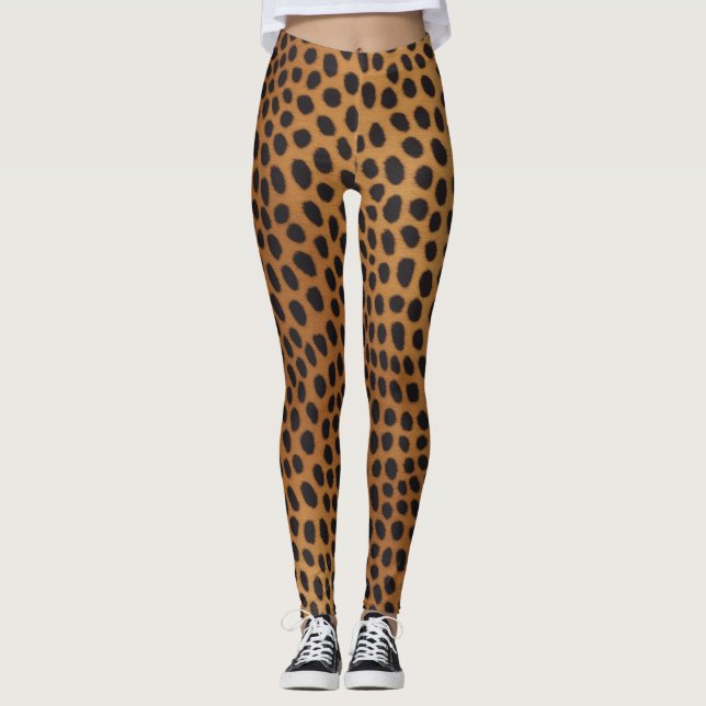 Cheetah Skin Leggings (Front)
