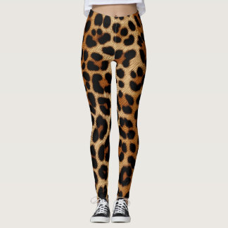 Cheetah Skin Print Leggings