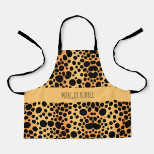 Cheetah skin Small Safari Pattern Apron