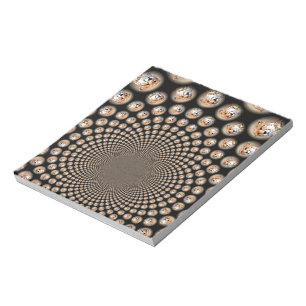 Cheetah Spin Spectacle – Feline Frenzy: Colourful  Notepad