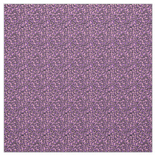 Cheetah Spots Pink and Purple Fabric