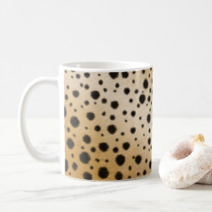 Cheetah Spots Realistic Animal Fur Wildlife Coffee Mug