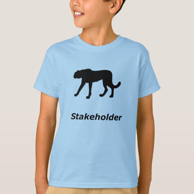 Cheetah Stakeholder T-Shirt (Front)