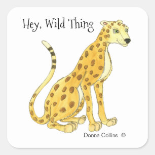 Cheetah Sticker