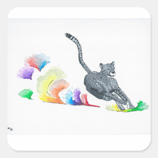 Cheetah Stickers (Front)