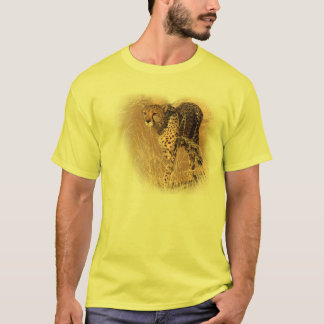 Cheetah strolling Wildlife Big Cat Gifts T-Shirt