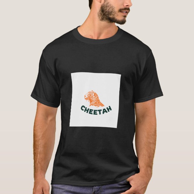 cheetah t-shirt (Front)