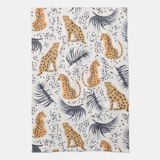 Cheetah Tea Towel