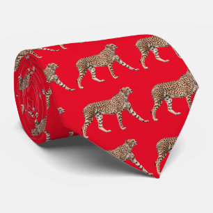 Cheetah Tie