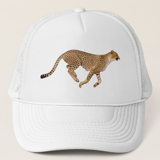 Cheetah Trucker Hat (Front)