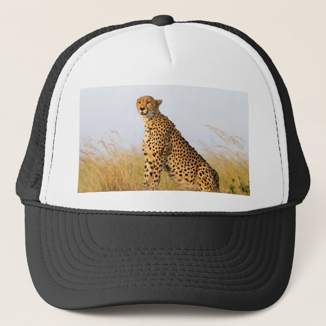 Cheetah Trucker Hat (Front)