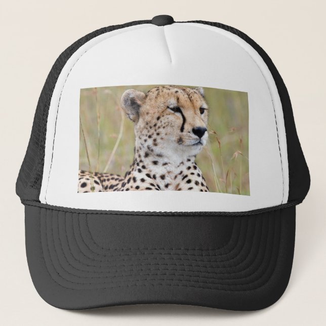 Cheetah Trucker Hat (Front)