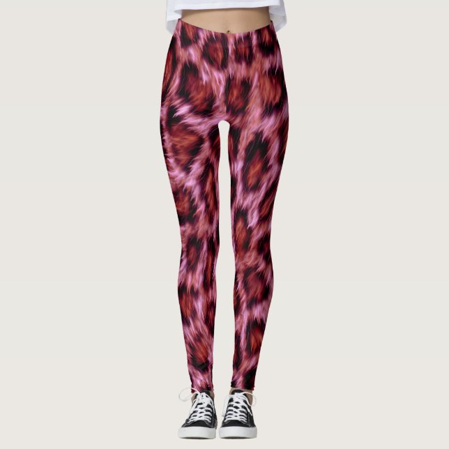 cheetah vibes leggings (Front)