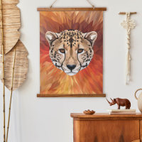 Cheetah Wild Cat African Safari Modern Animal Art