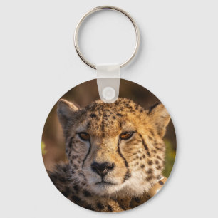 Cheetah Wildlife Big Cat Key Ring