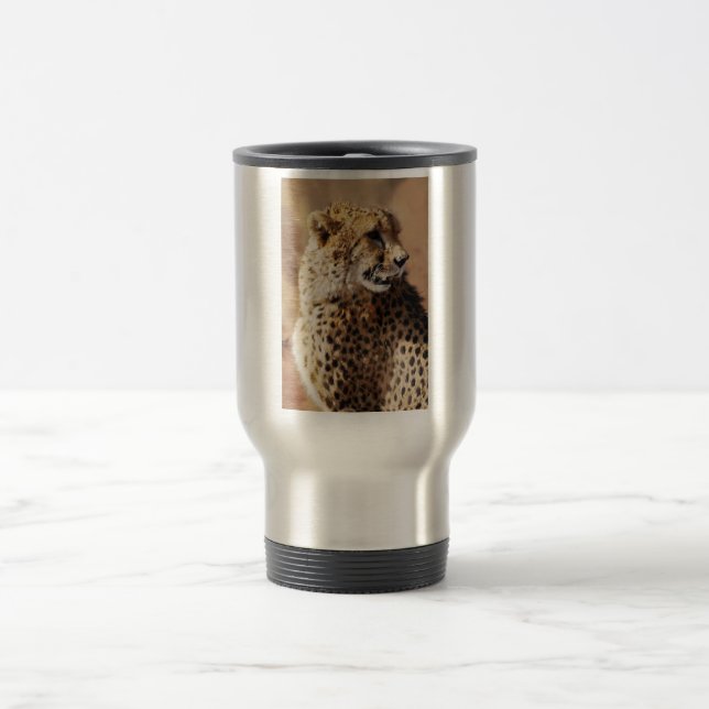 Cheetahs beauty in Africa Travel Mug (Center)