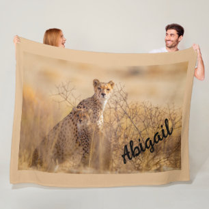 Cheetahs Fleece Blanket