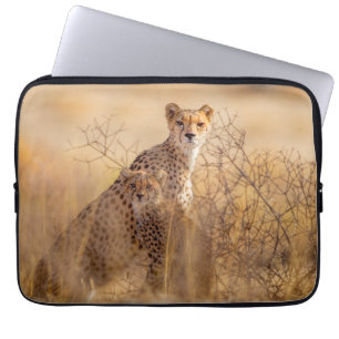 Cheetahs laptop sleeve
