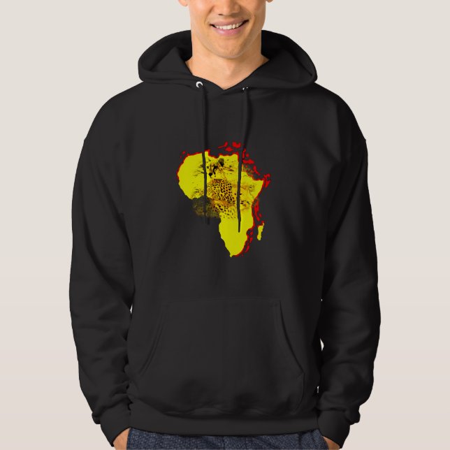 cheetahs on the serengeti t-shirt hoodie (Front)