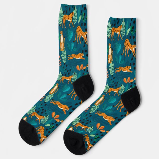 Cheetahs  socks (Left)