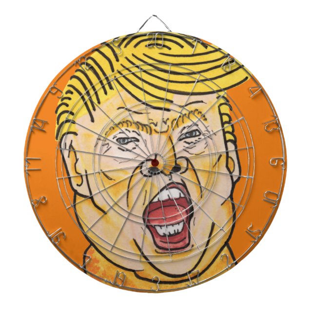 Cheeto Trump Dartboard (Front)