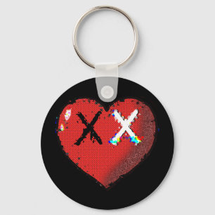 Cheez Heart Keychain
