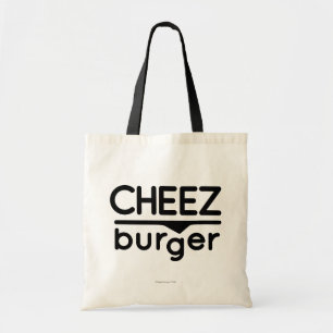 Cheezburger Logo (black) Tote Bag