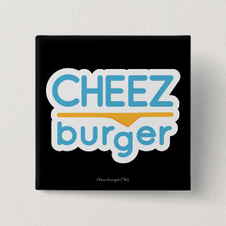 Cheezburger Logo (colour) 15 Cm Square Badge