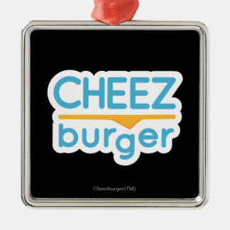 Cheezburger Logo (colour) Metal Tree Decoration