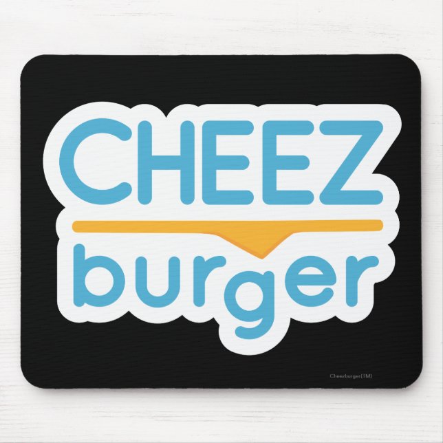 Cheezburger Logo (colour) Mouse Mat (Front)
