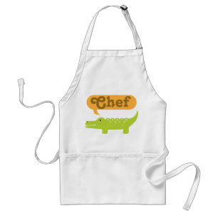 Chef Alligator Cooking Gift Standard Apron