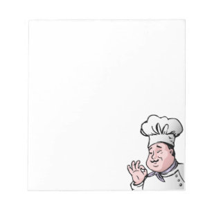 Chef approves notepad