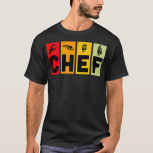 Chef ASL Sign Language Culinary Graduate Chef T-Shirt