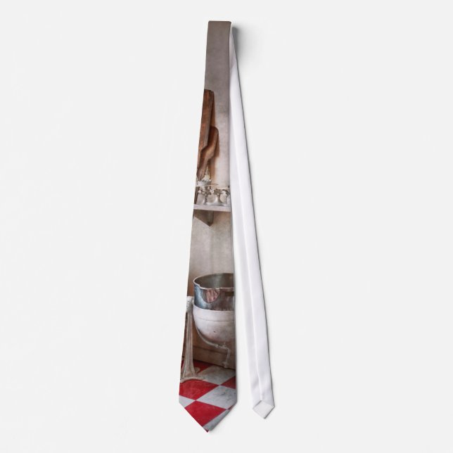 Chef - Baker - The bread oven Tie (Front)