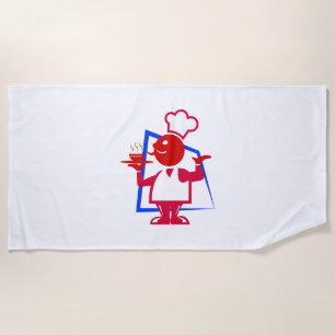 Chef Beach Towel
