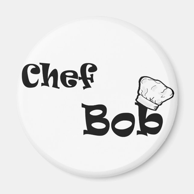 Chef Bob Magnet (Front)
