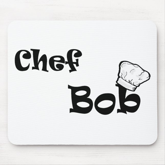 Chef Bob Mouse Mat (Front)