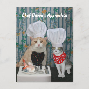 Chef Bubba's Apprentice Postcard