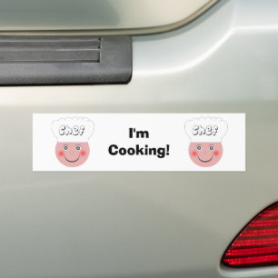 Chef Bumper Sticker
