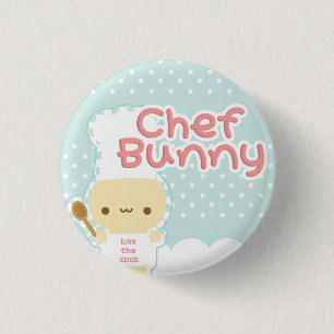 Chef Bunny Button