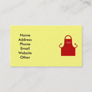 Chef Business Card
