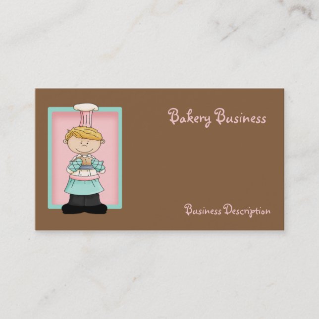 Chef Business Card (Front)