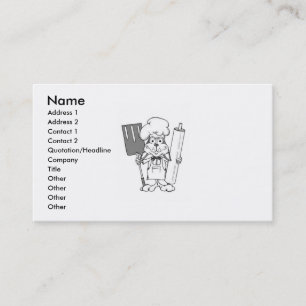 Chef Business Card