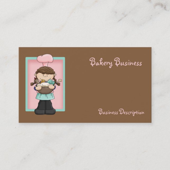 Chef Business Card (Front)