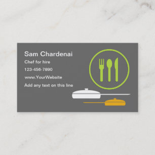Chef Business Cards