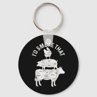 Chef Butcher Bbq Id Smoke That Pork Beef Funny Fat